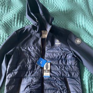 Hurley Wingproof Puffy Jacker - Brand New Navy Blue